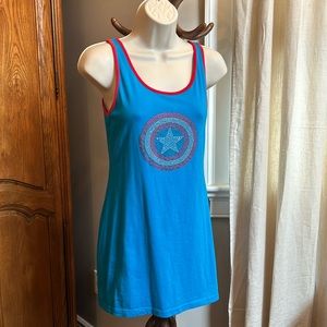 Marvel Captain America Rhinestone Dress
